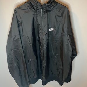 Black Nike Windrunner windbreaker brand new